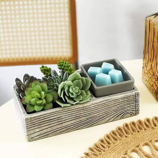 Scentsy Wax and Warmer in Australia with scented wax cubes and decorative warmer